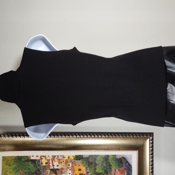 Requirements Beaded Sleeveless Turtleneck Sweater - Picture 3 of 7